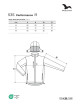 Children`s softshell jacket performance 535 steel Adler Malfini®