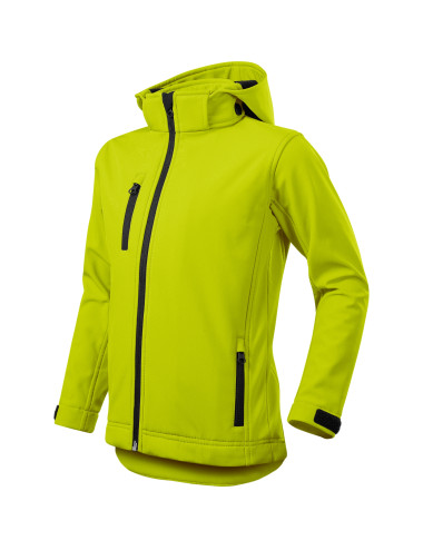 Children`s softshell jacket performance 535 lime Adler Malfini®