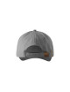 MALFINI Unisex-Cap, Fünf-Panel-Schnitt, 307, graue Stickerei, Aufdruck