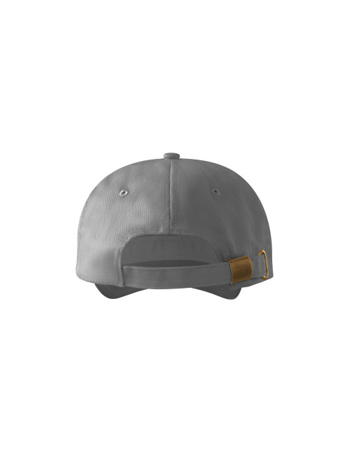 MALFINI Unisex cap, six-panel cut, 305, gray gray print, embroidery
