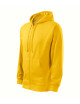 Men`s trendy zipper sweatshirt 410 yellow Adler Malfini®