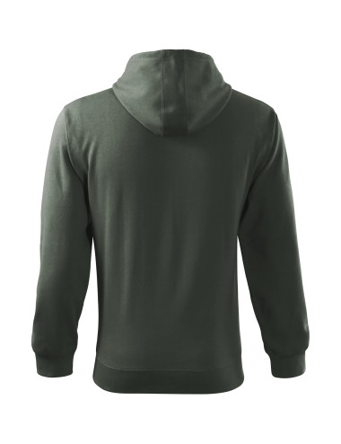 Bluza męska trendy zipper 410 ciemny khaki Adler Malfini®