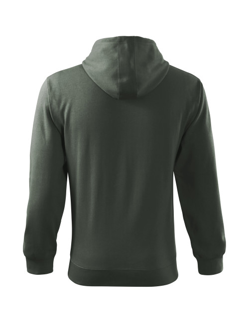 Bluza męska trendy zipper 410 ciemny khaki Adler Malfini®