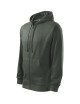 Men`s trendy zipper sweatshirt 410 dark khaki Adler Malfini®