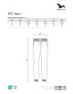 Spodnie dresowe damskie Adler Malfini Rest 615 czarne - P&M