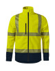 Softshell kurtka unisex hv drop 5v3 fluorescencyjny żółty Malfini Rimeck®