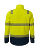 Softshell jacket unisex hv drop 5v3 fluorescent yellow Malfini Rimeck®