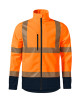 Softshell kurtka unisex hv drop 5v3 fluorescencyjny pomarańczowy Malfini Rimeck®