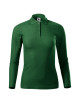 Damen-Poloshirt Piqué Polo LS 231 Flaschengrün Adler Malfini®