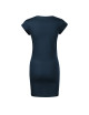 FREEDOM 178 Marineblau Lockere Damen-Tunika mit MALFINI-Logoprint