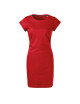 FREEDOM 178 rot Lockere Damen-Tunika mit MALFINI-Logo-Stickerei
