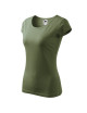 Pure 122 Khaki Adler Malfini® Damen-T-Shirt