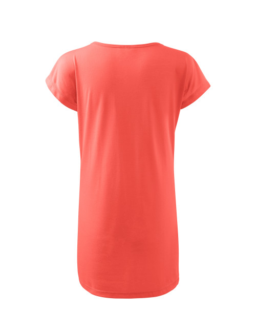 Love 123 coral Adler Malfini® women`s T-shirt/dress
