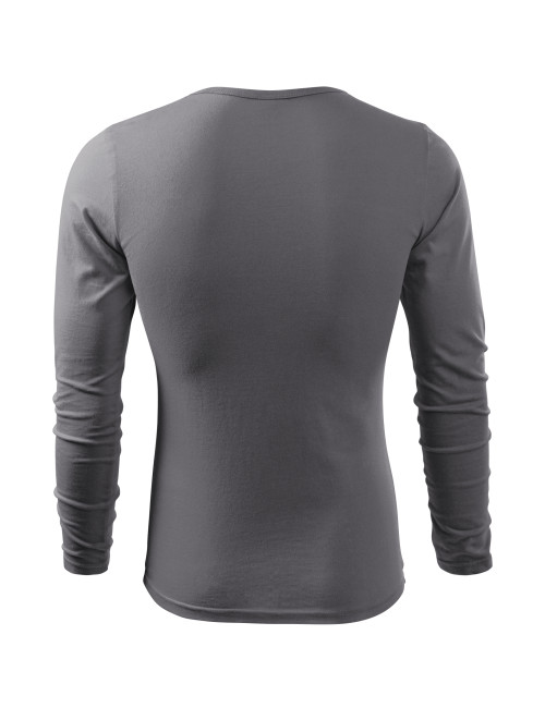 Herren-T-Shirt Fit-T LS 119 Steel Adler Malfini®