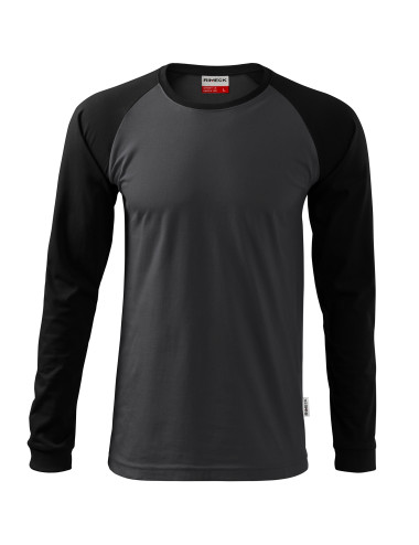 Koszulka unisex street ls 130 ebony gray Malfini Rimeck®