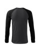 Unisex-Straßen-T-Shirt LS 130 Ebenholzgrau Malfini Rimeck®