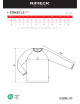 Unisex-Straßen-T-Shirt LS 130 Ebenholzgrau Malfini Rimeck®