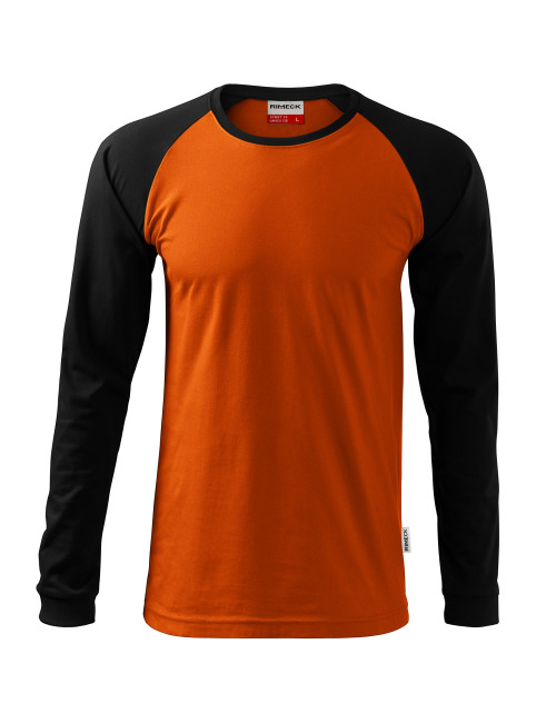 Unisex-Straßen-T-Shirt ls 130 orange Malfini Rimeck®