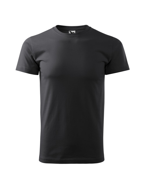 Unisex heavy new 137 ebony gray Adler Malfini® T-shirt