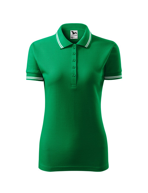 Damen Poloshirt Urban 220 Grasgrün Adler Malfini®
