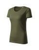 "Koszulka damska Adler Malfini® w kolorze military. Bawełna organic