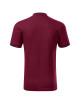 Diamant 273 Granat MALFINI Premium Herren-Poloshirt mit burgunderfarbenem Aufdruck
