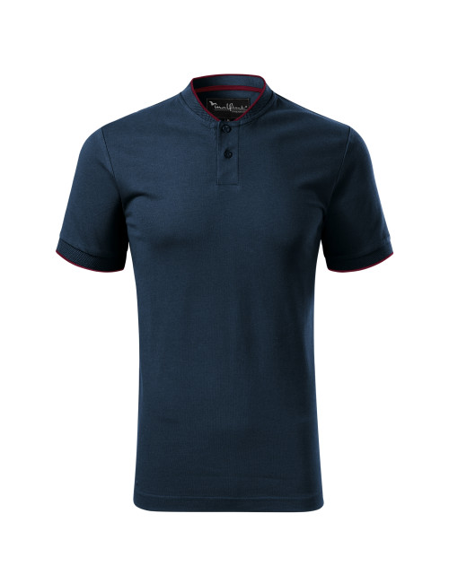 Diamond 273 granatowa MALFINI Premium Koszulka polo męska dopasowana