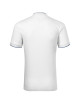 Diamond 273 weißes MALFINI Premium Herren-Poloshirt mit Logo-Print und Stickerei