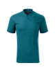 Diamond 273 petrol blue MALFINI Premium men`s polo with company print