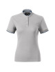 Diamant 274 silbergrau MALFINI Premium Damen Poloshirt mit Aufdruck