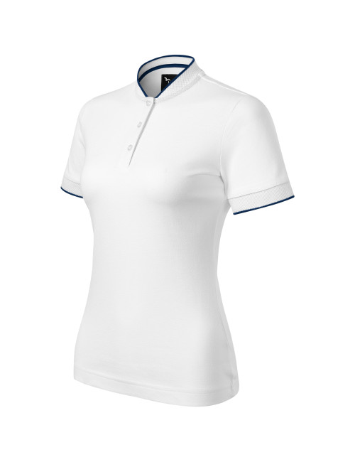 Diamond 274 biała MALFINI Premium Koszulka polo damska logo haft