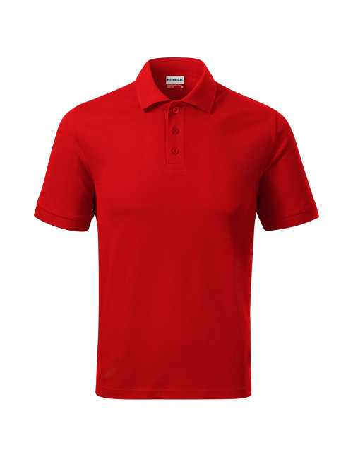 Koszulka polo męska resist heavy polo r20 czerwony Malfini Rimeck®