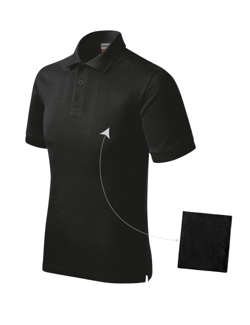 Resist Heavy Polo Herren Polo R20 Schwarz Malfini Rimeck®