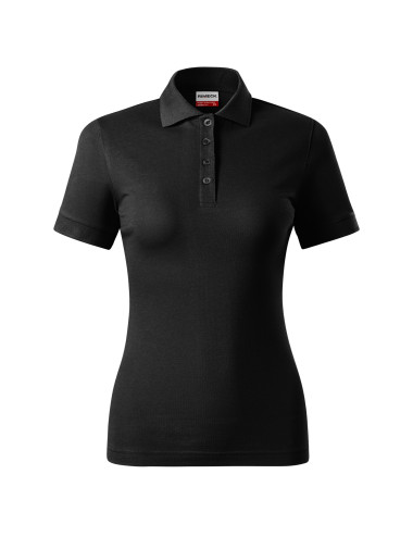 Koszulka polo damska Malfini Resist Heavy Polo czarna - P&M