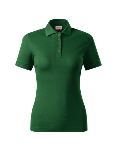 Koszulka polo damska resist heavy polo r21 zieleń butelkowa Malfini Rimeck®
