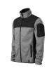 Lässige 550 Herren-Softshelljacke aus hellgrauem Strick von Malfini Rimeck
