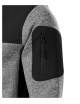 Lässige 550 Herren-Softshelljacke aus hellgrauem Strick von Malfini Rimeck