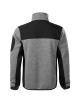 Lässige 550 Herren-Softshelljacke aus hellgrauem Strick von Malfini Rimeck