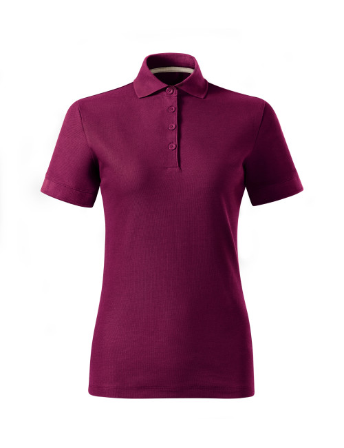 Prime (GOTS) 235 Koszulka polo damska biała MALFINI logo firmy nadruk