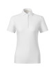 Prime (GOTS) 235 Weißes MALFINI-Poloshirt für Damen, Bio-Baumwolle