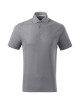 Prime (GOTS) 234 graues MALFINI Herren-Poloshirt, Computer-Stickerei