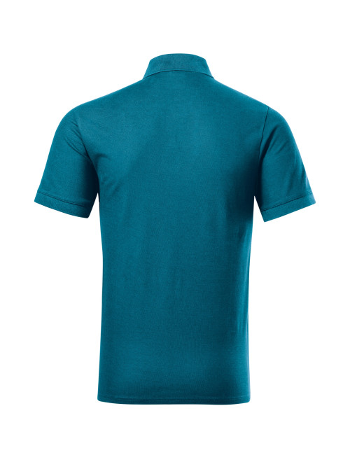 Prime (GOTS) 234 petrol blue Koszulka polo męska MALFINI cpn logo