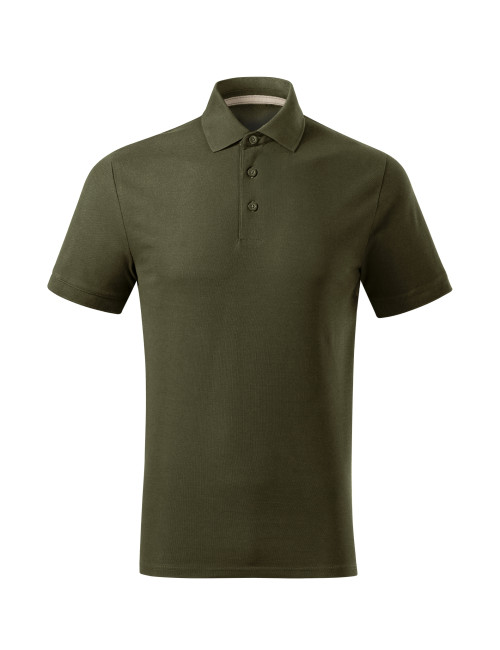 Prime (GOTS) 234 Military MALFINI Herren-Poloshirt mit Military-Logo