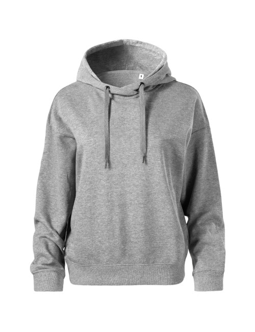 Damen-Sweatshirt Moon 421 dunkelgrau meliert Malfini