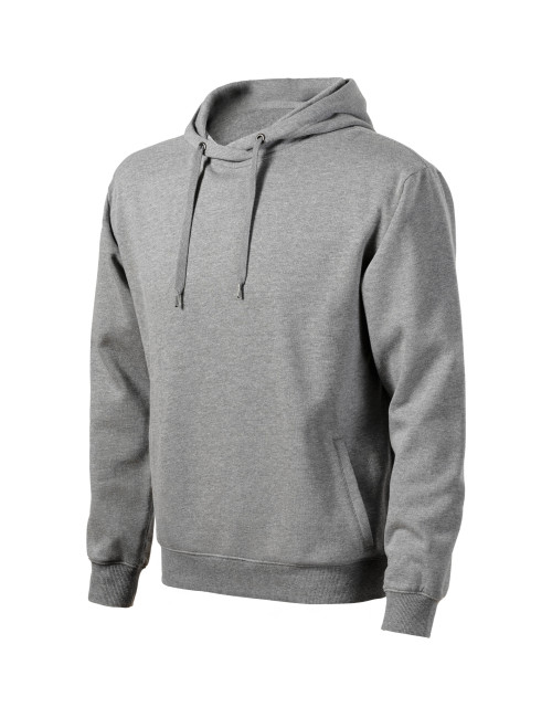 Herren-Sweatshirt Moon 420 dunkelgrau meliert Malfini