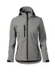 Damen-Softshelljacke Performance 521 dunkelgrau meliert Malfini