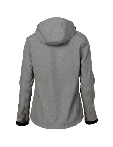 Damen-Softshelljacke Performance 521 dunkelgrau meliert Malfini