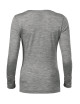 Malfini Women's Merino Rise LS Shirt Dark Gray Melange