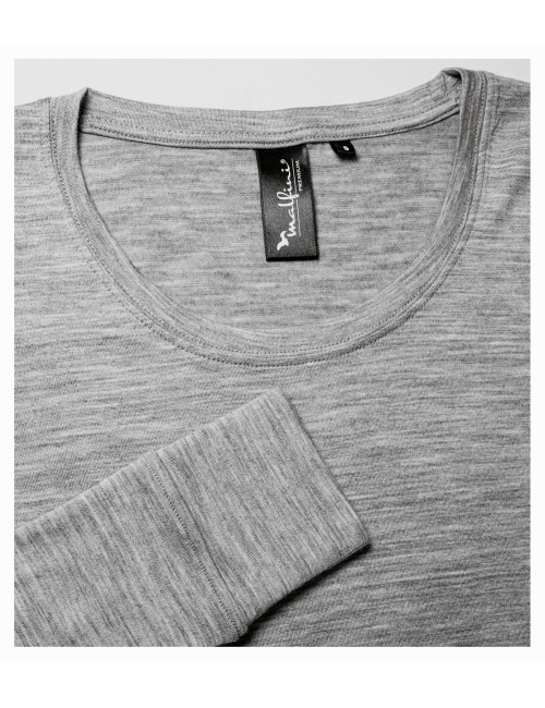 Koszulka damska Merino rise ls 160 migdałowy Malfini premium