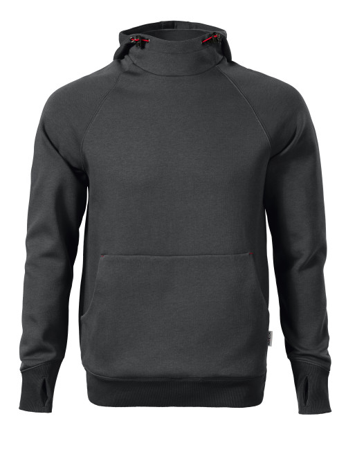 Bluza męska Vertex hoodie W43 ebony gray Malfini Rimeck